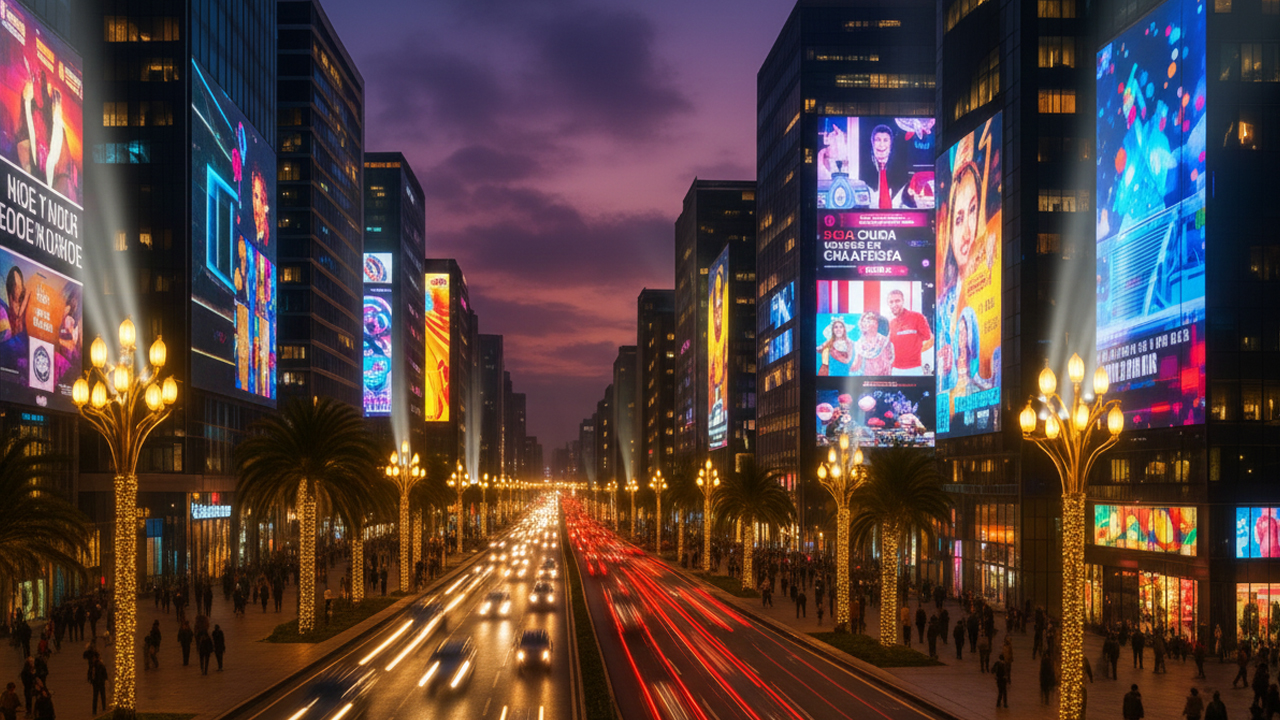 led advertisment